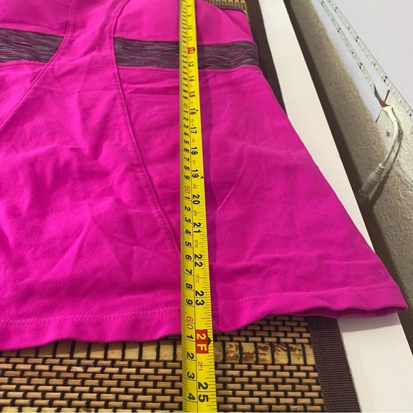 ATHLETA Prasada Tank Top Size Medium Racerback‎ Shelf Bra Pink Activewear Yoga - Picture 10 of 10